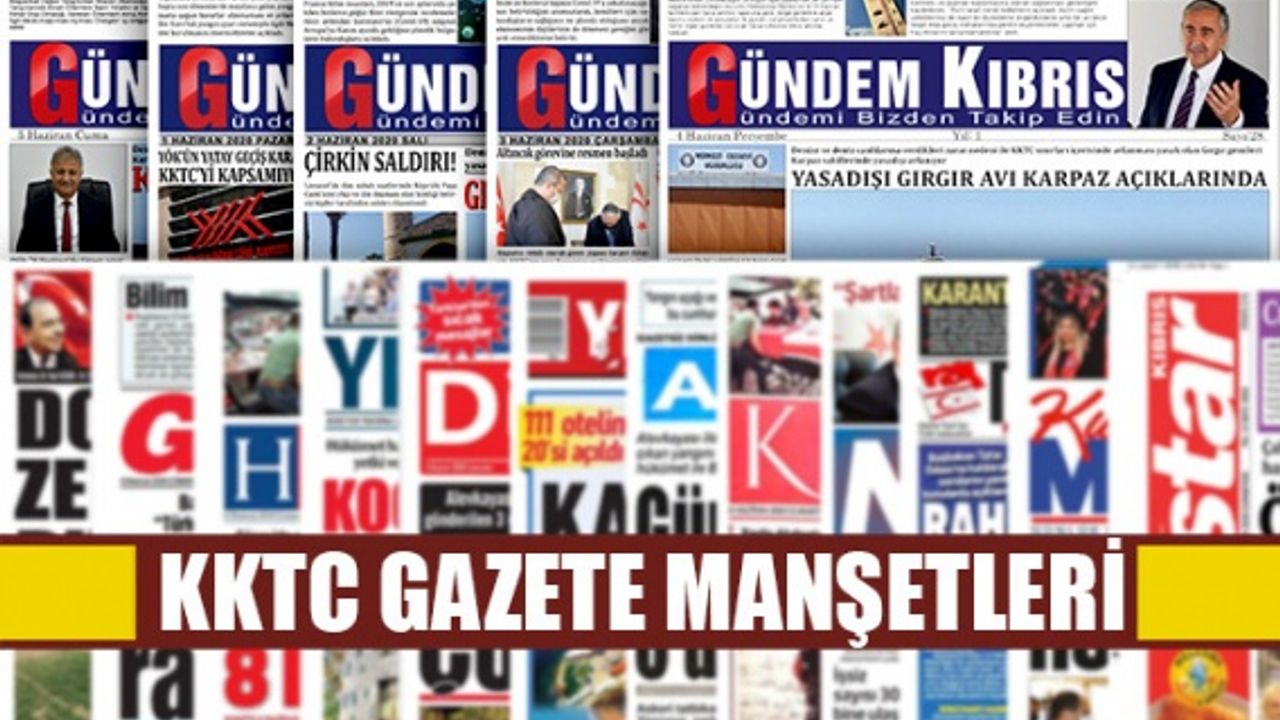 KKTC Gazete Manşetleri / 25 ARALIK 2022