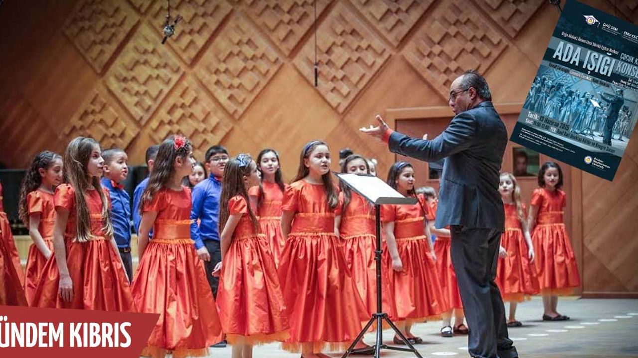 DAÜ – SEM Ada Işığı Çocuk Korosu'ndan anlamlı konser