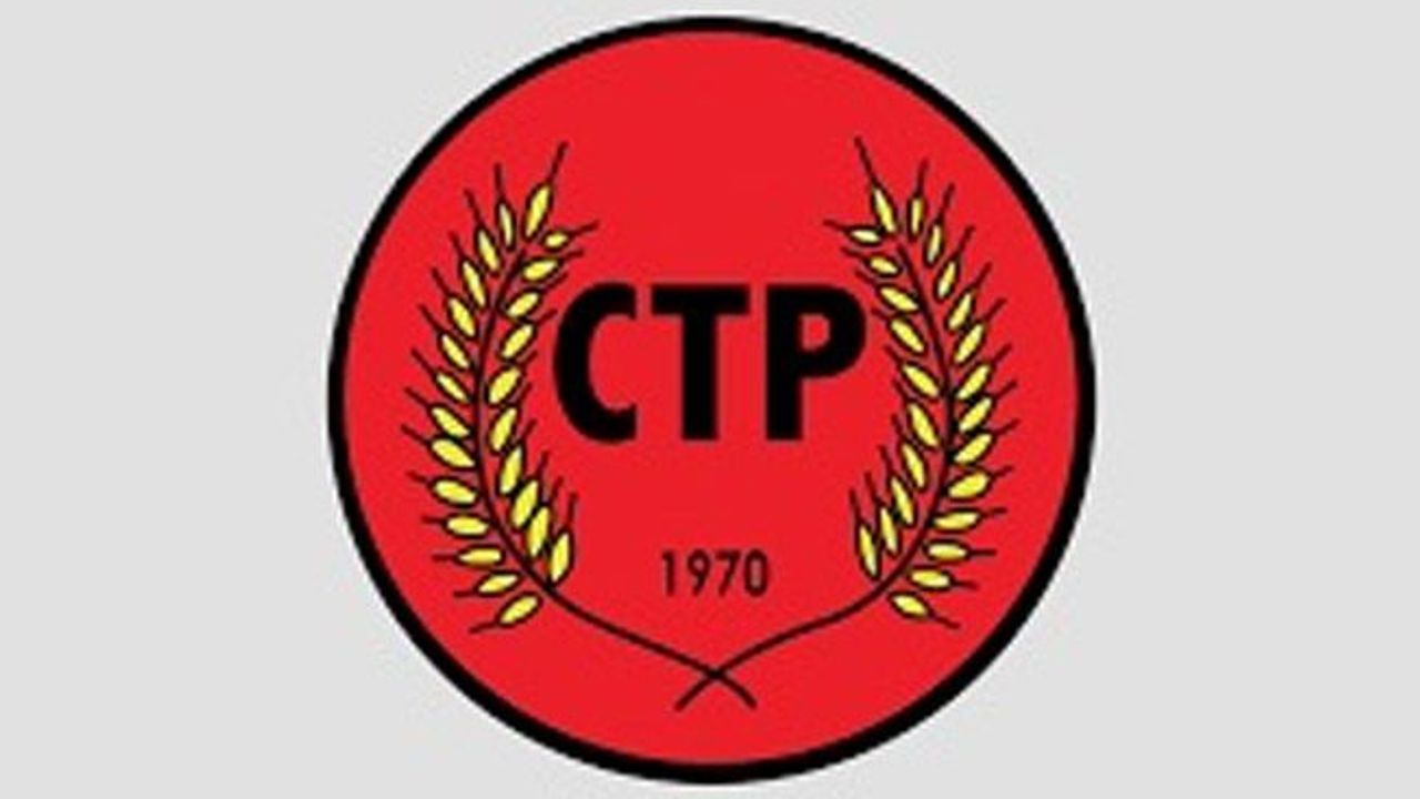 CTP: "Barış bugün yaşamsal bir talep haline geldi"