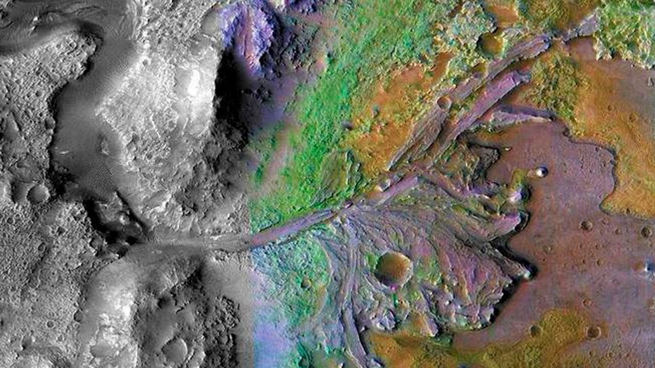 NASA'nın yeni keşif aracı Mars'ta Jezero kraterine inecek