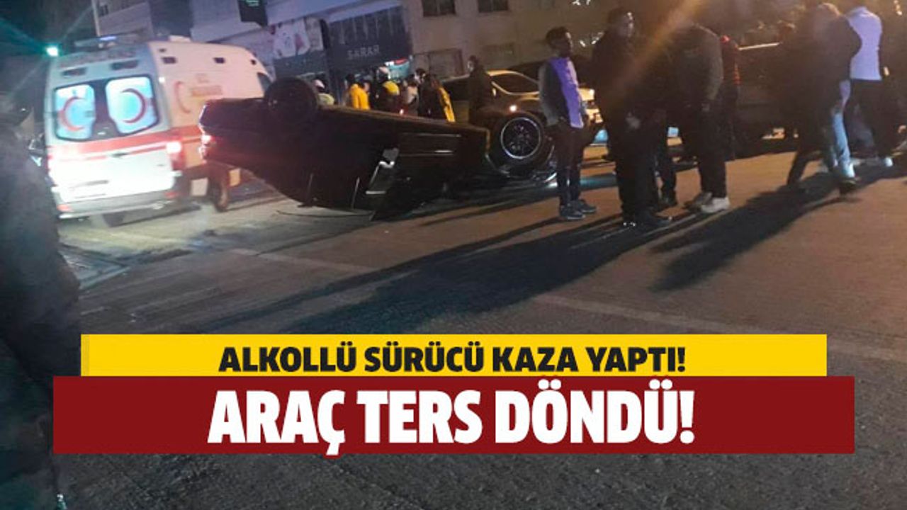 Mağusa'da korkutan kaza! 1 yaralı...
