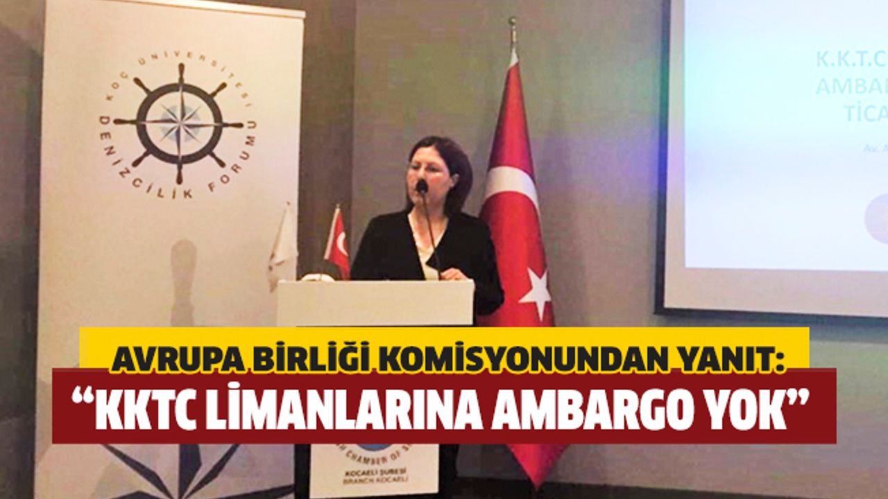 GKRY'nin KKTC limanlarına giren gemiler ile kaptanlara ceza vermesi, hukuk dışıdır