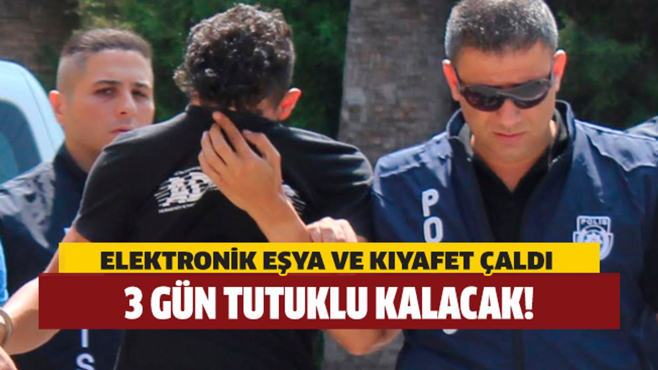 Girne’de iki farklı işyerinde hırsızlık yaptı