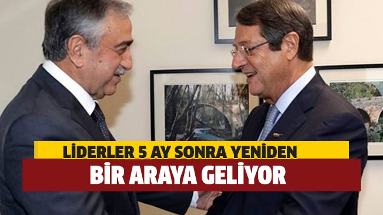 Liderler beş aylık aradan sonra bugün yeniden bir araya geliyor
