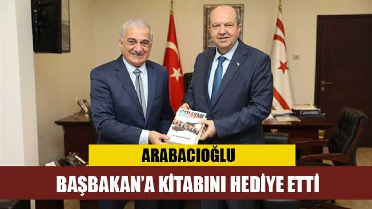 Arabacıoğlu '' Yüzleşeme'' adlı kitabını Tatar'a takdim etti