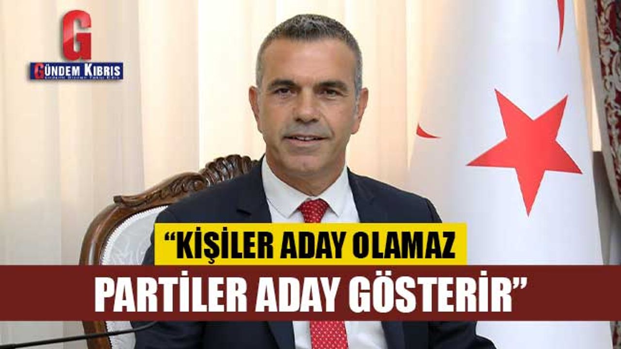 Uluçay: Kimin aday olacağına parti karar verir