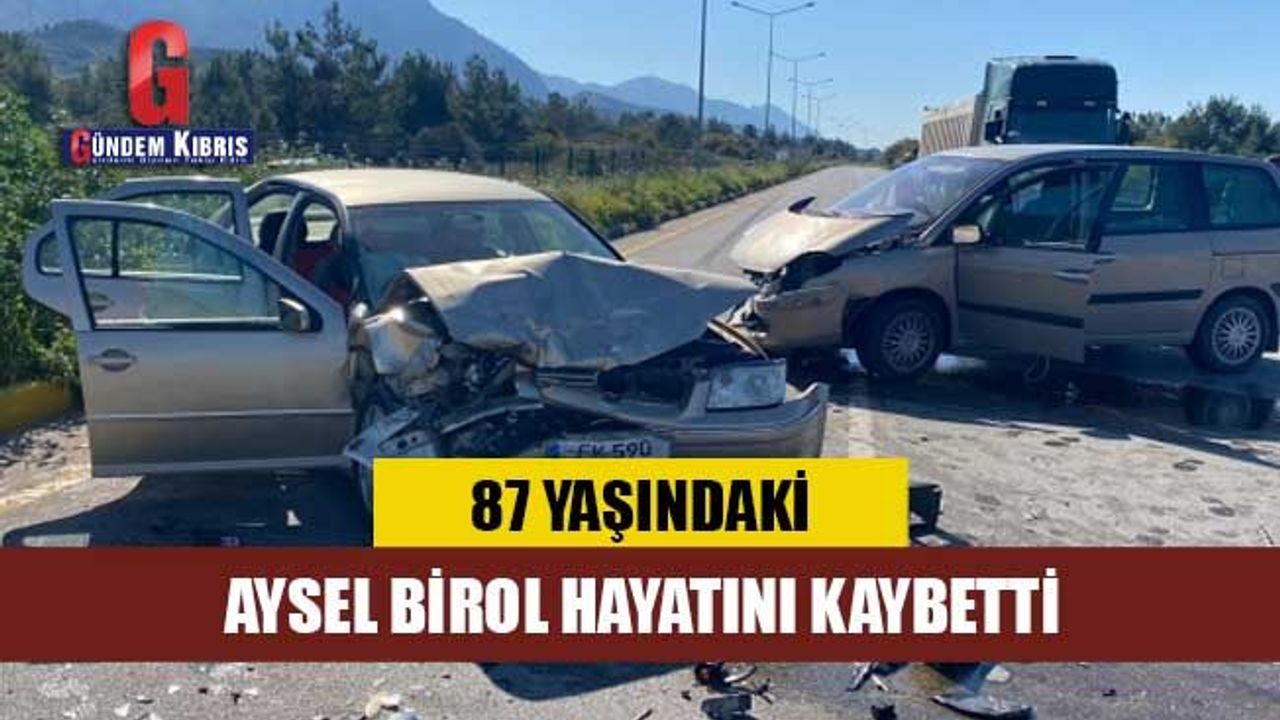 87 yaşındaki Aysel Birol hayatını kaybetti