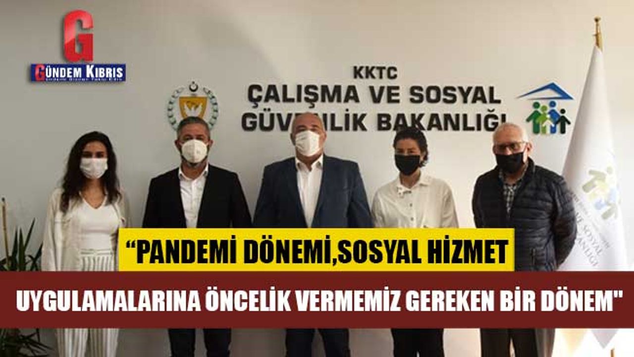 Bakan Çağman, SOS Çocuk Köyü Derneği Yönetim Kurulu üyelerini kabul etti