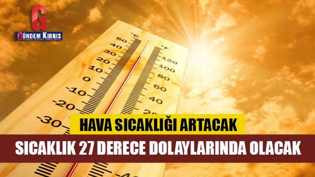 Hava Sıcaklığı Hafta Ortasından Sonra Artacak