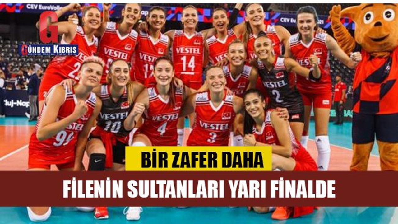 Türkiye A Milli Kadın Voleybol Takımı yarı finalde