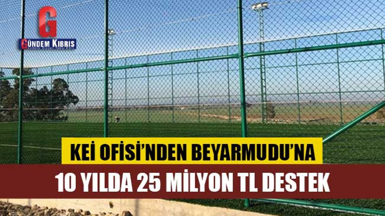 KEİ Ofisi’nden Beyarmudu’na 10 Yılda 25 Milyon TL Destek