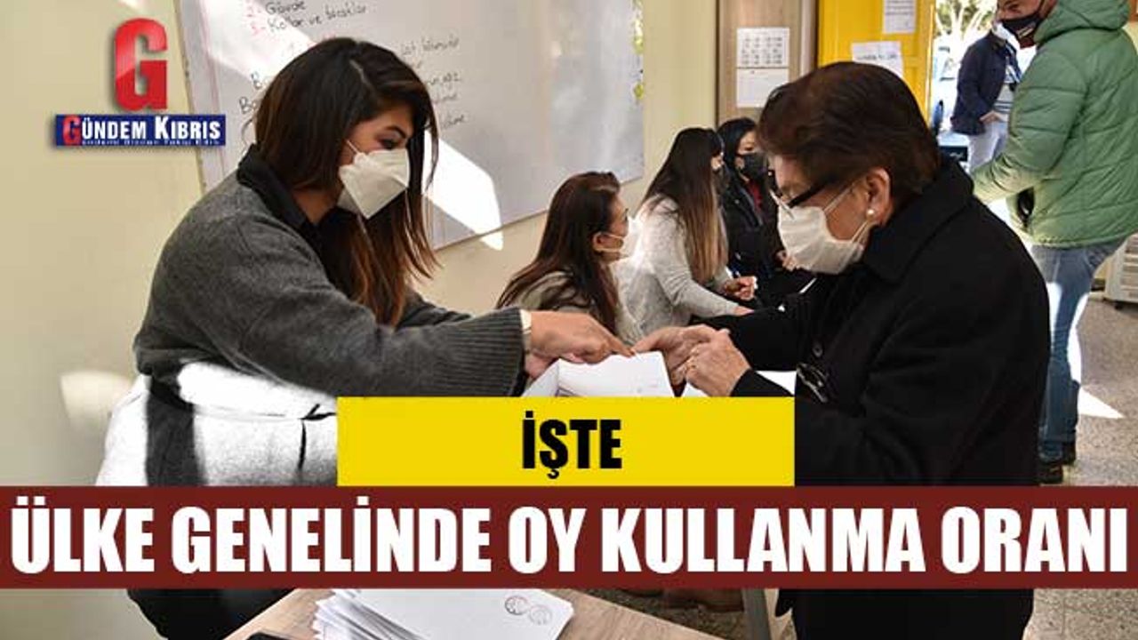 SEÇİM ÖZEL! İşte ülke genelinde oy kullanım oranı
