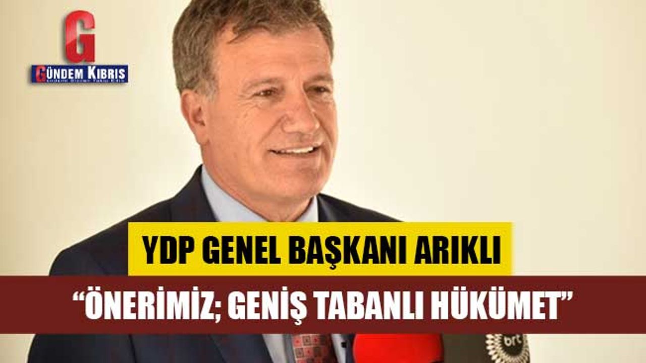 “iki büyük partinin kuracağı bir hükümet veya mevcutun devamı”