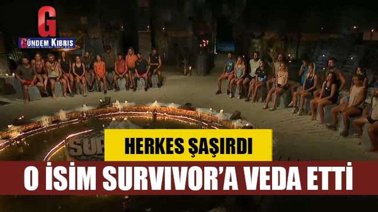 Survivor'a veda eden isim belli oldu!
