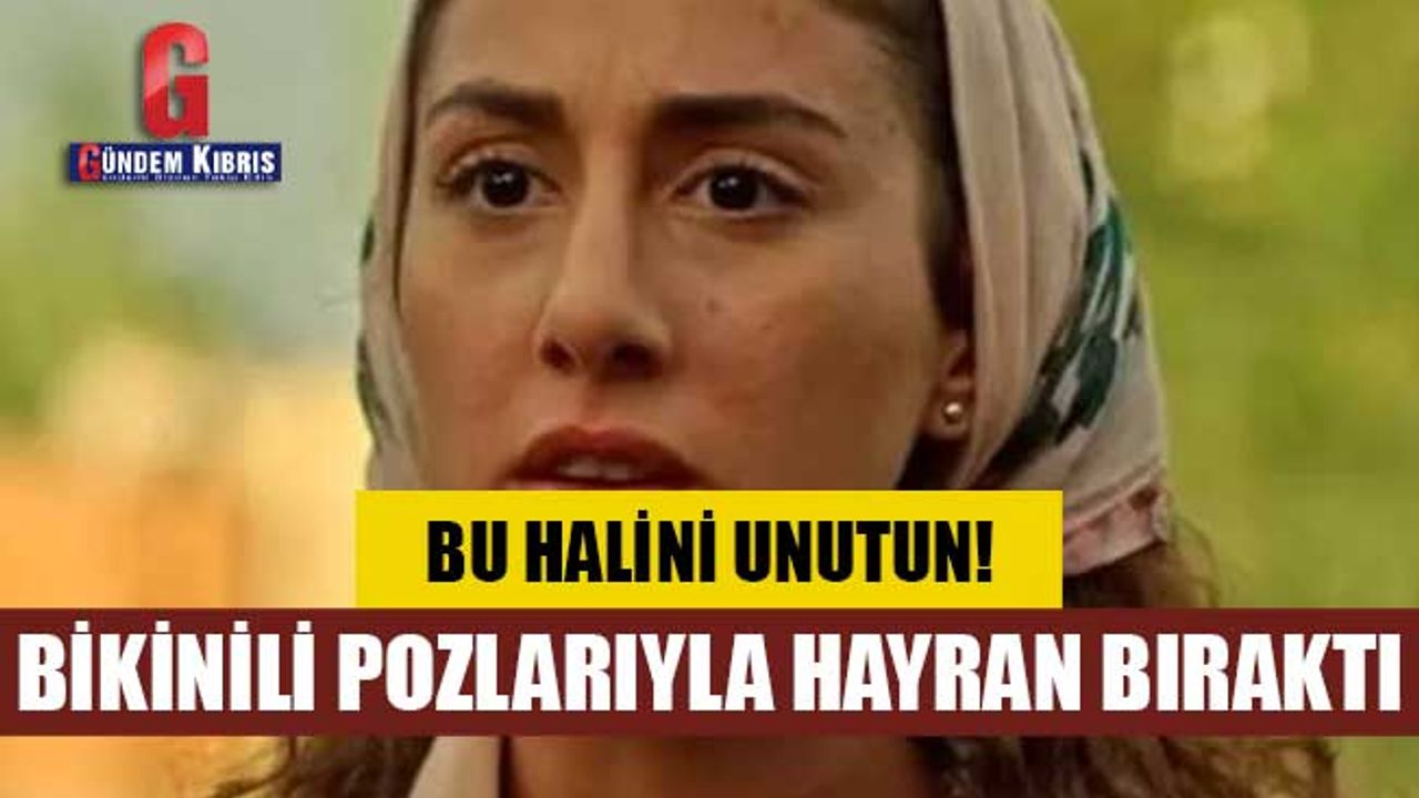 Polen Emre bikinili pozlarıyla hayran bıraktı