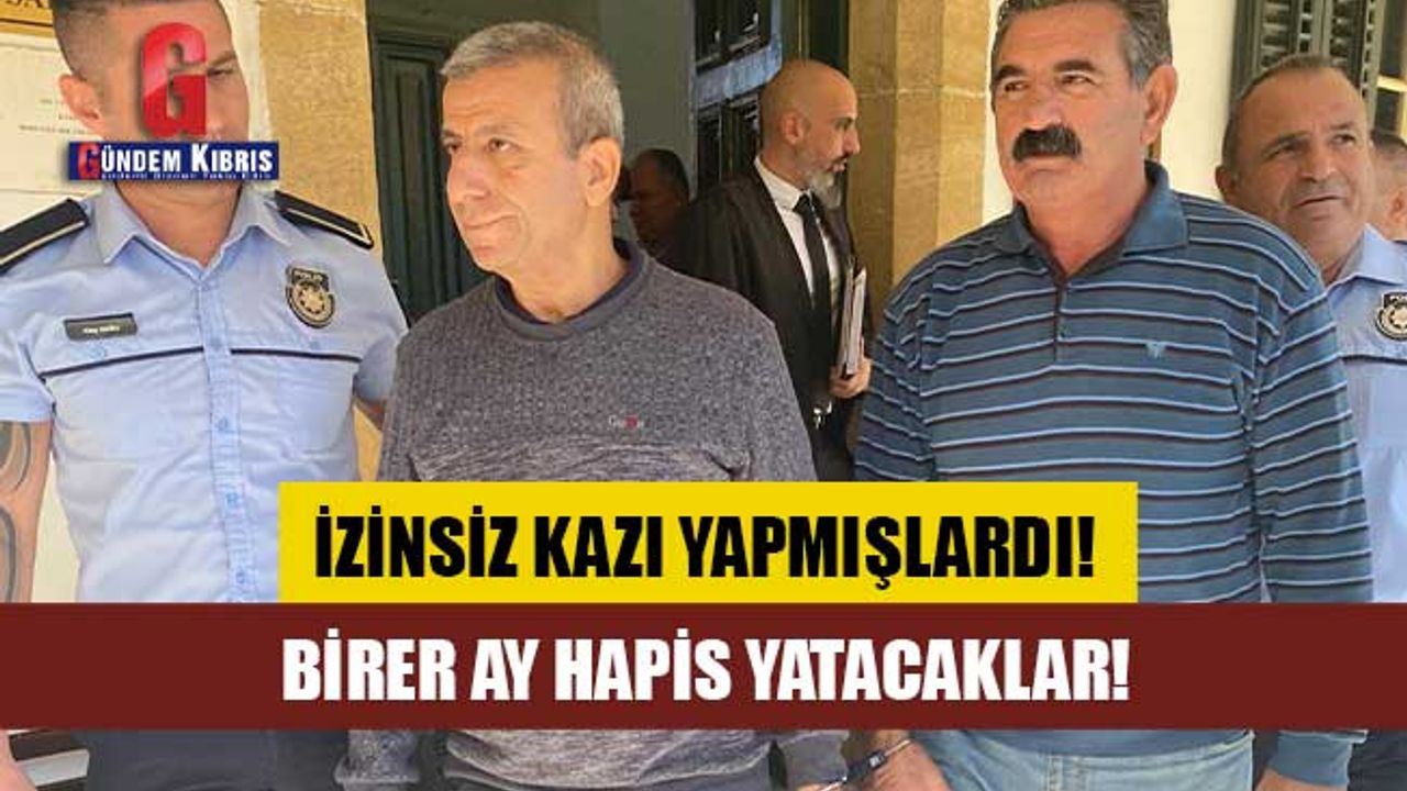 4 Sanığa birer ay hapis cezası!