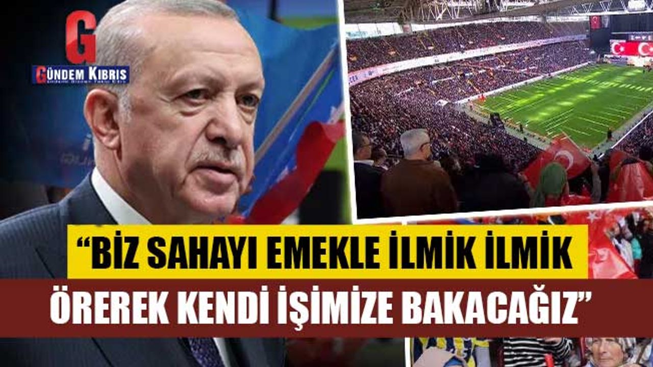 Erdoğan: "96 bin AK Parti sevdalısıyla bir aradayız"