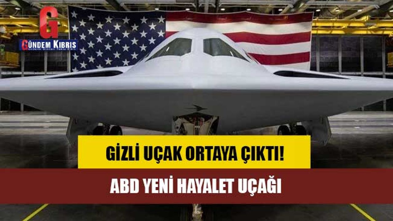 ABD yeni hayalet uçağını tanıttı