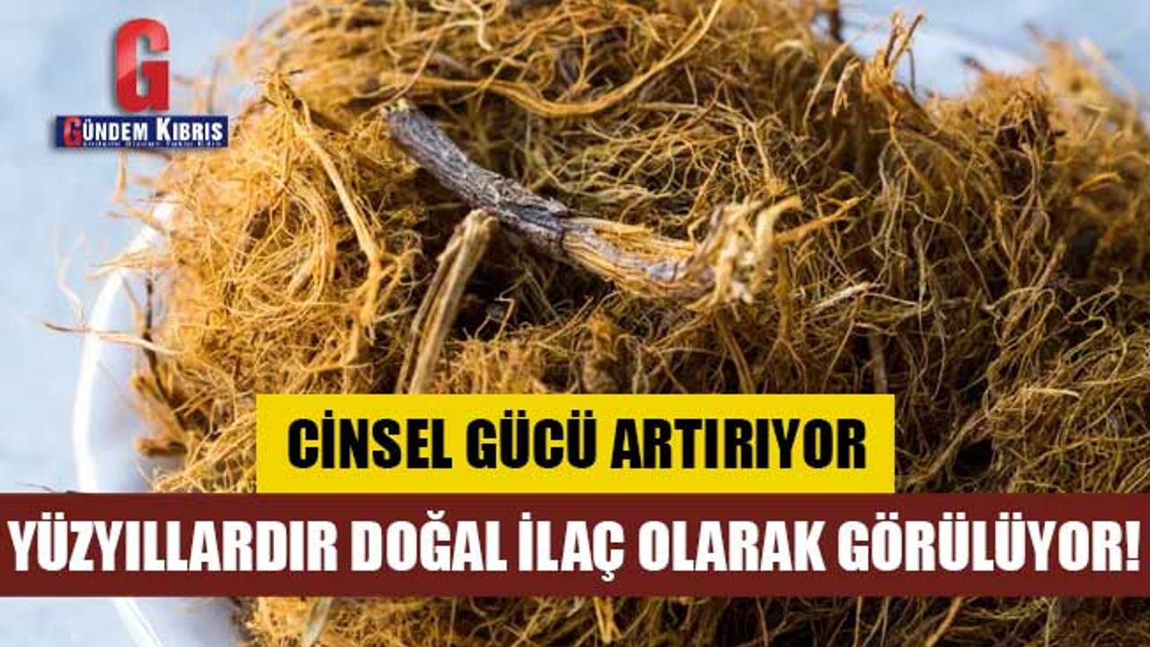 Cinsel gücü artırıyor: Hem tozu hem de çayı çok faydalı