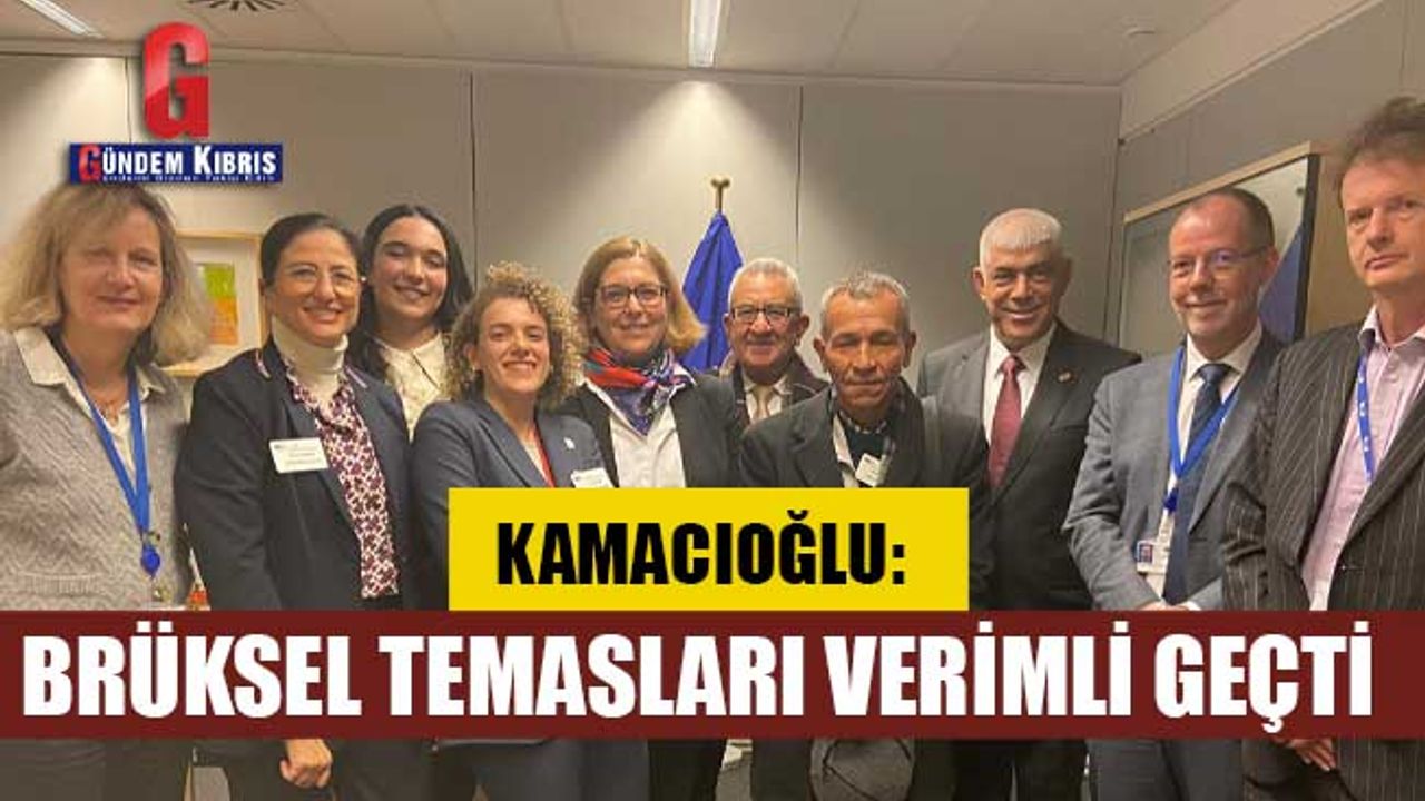 Kamacıoğlu: Brüksel temasları verimli geçti 