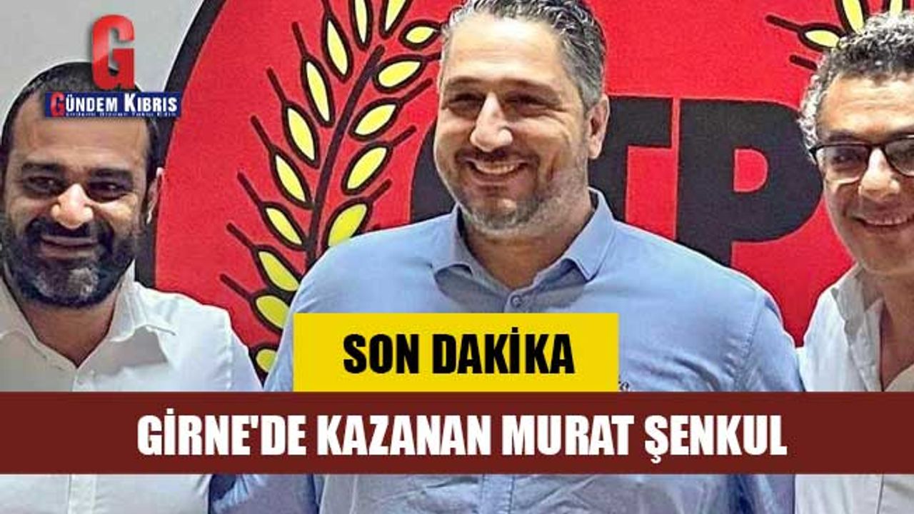 SON DAKİKA! Girne'de kazanan Murat Şenkul