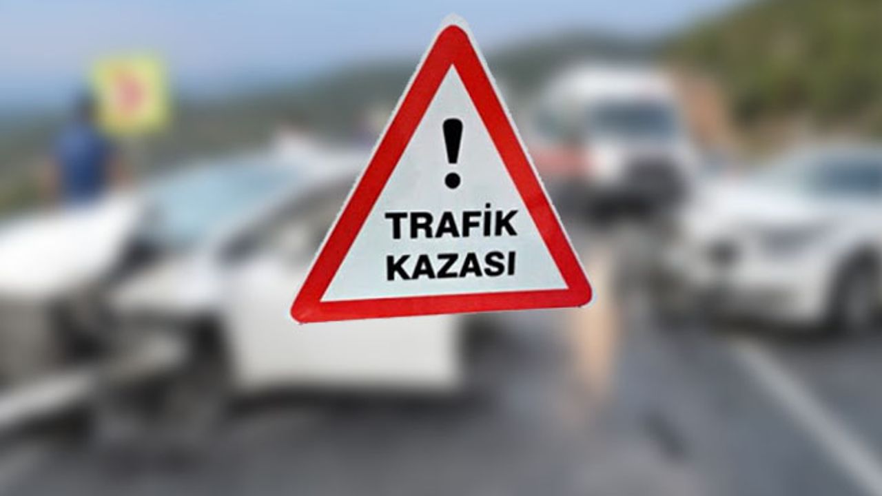 Girne-Tatlısu ana yolunda trafik kazası... 2 kişi yaralandı