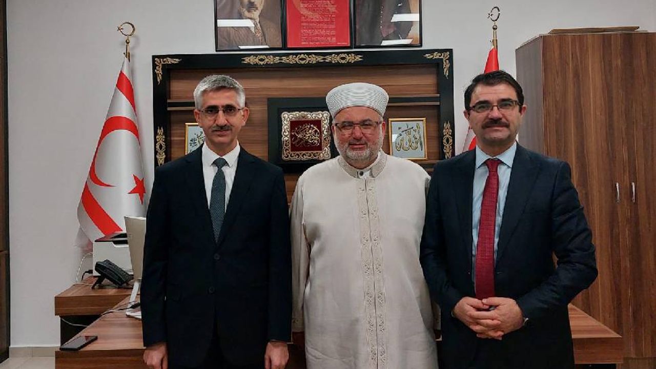 TC Milli Eğitim Bakan Yardımcısı Yılmaz, Din İşleri Başkanı Ünsal’ı ziyaret etti