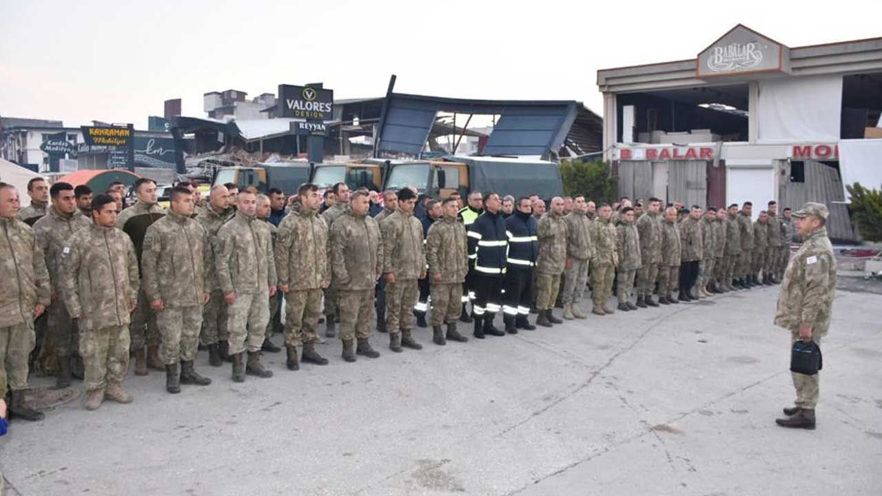 Güv.K.K.lığı Deprem Yardım Faaliyetleri Türkiye'de devam ediyor