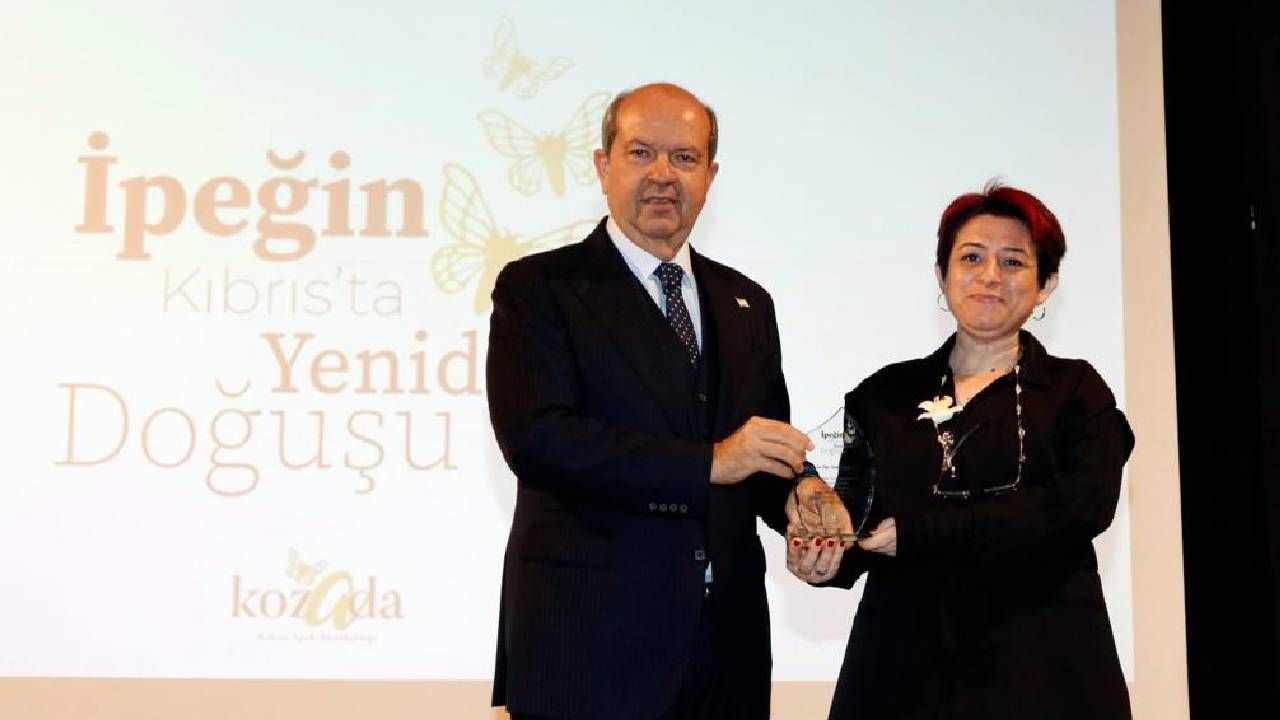 Cumhurbaşkanı Tatar, “İpeğin Kıbrıs'ta Yeniden Doğuşu” isimli konferansa katıldı
