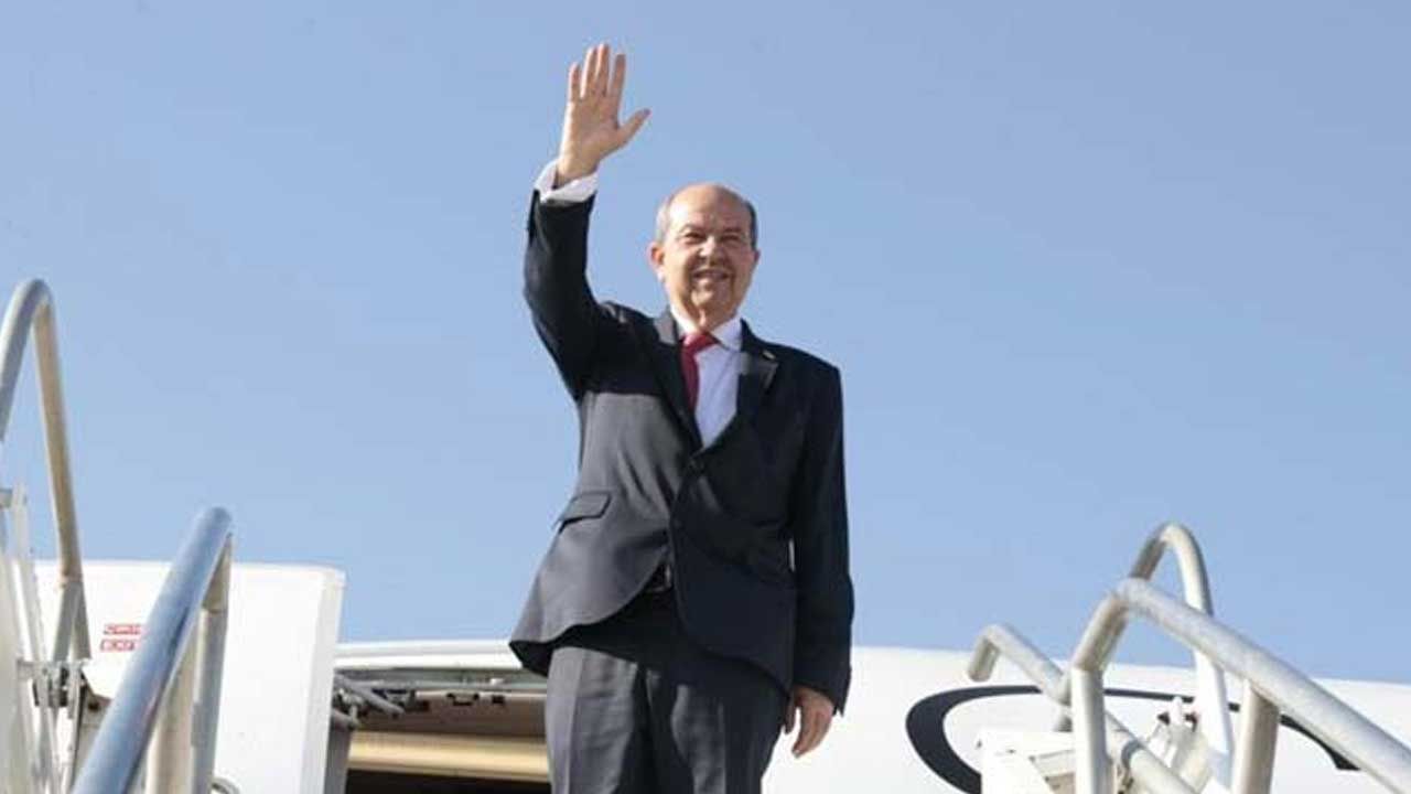 Cumhurbaşkanı Ersin Tatar, adadan ayrıldı...