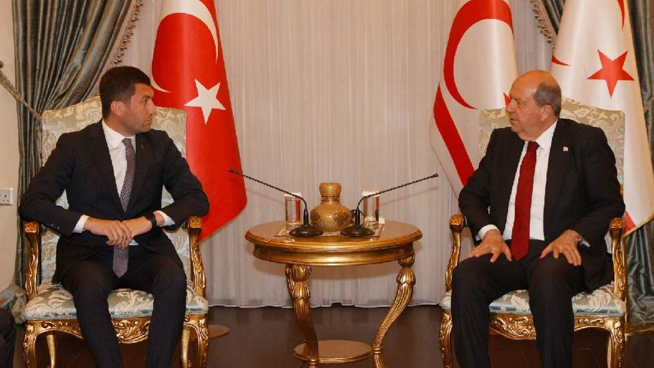 Cumhurbaşkanı Tatar, Ordu Gülyalı Belediye Başkanı Ulaş Tepe'yi kabul etti
