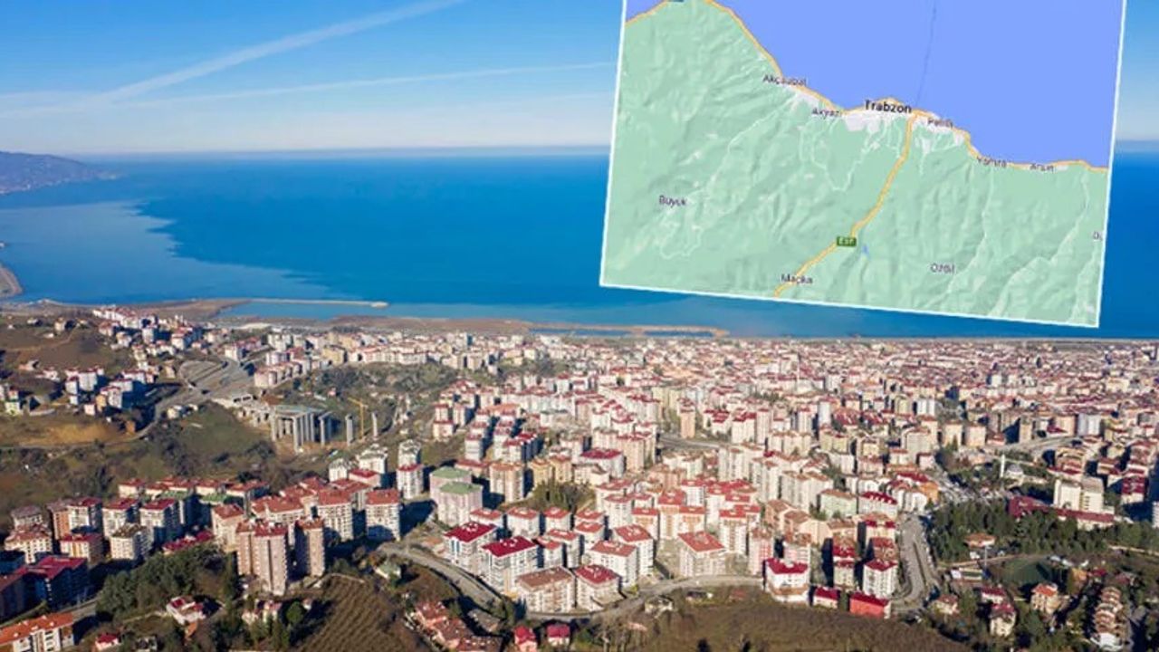 AFAD yayımladı: Trabzon’da 2 ilçede deprem tehdidi