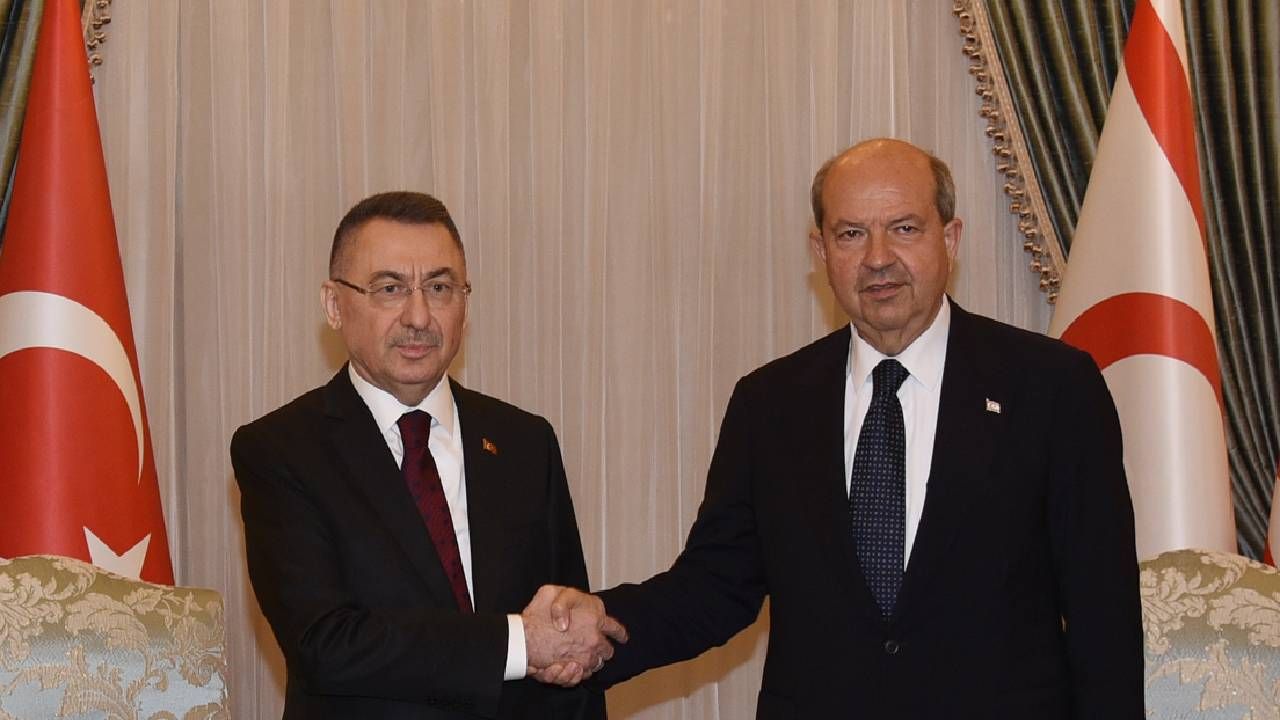 Cumhurbaşkanı Tatar, Oktay'ı kabul etti