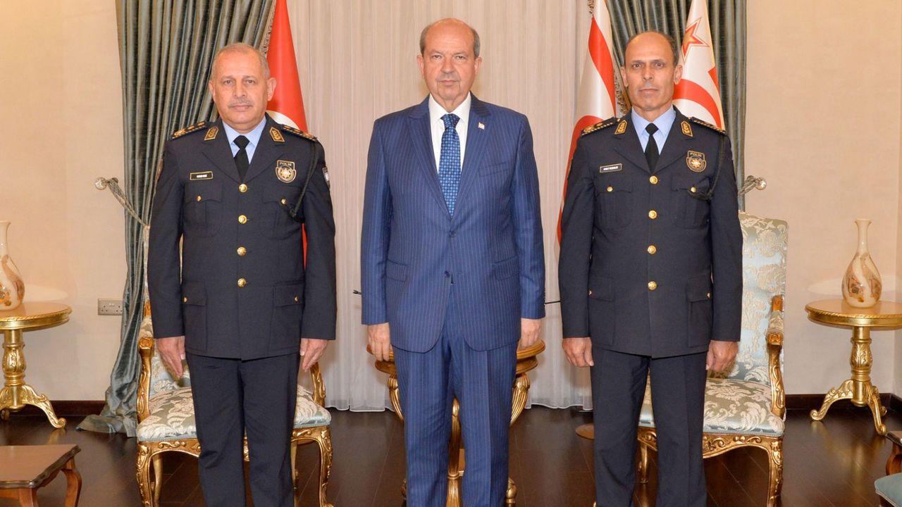Tatar, Polis Genel Müdürü Kuni ve beraberindekileri kabul etti