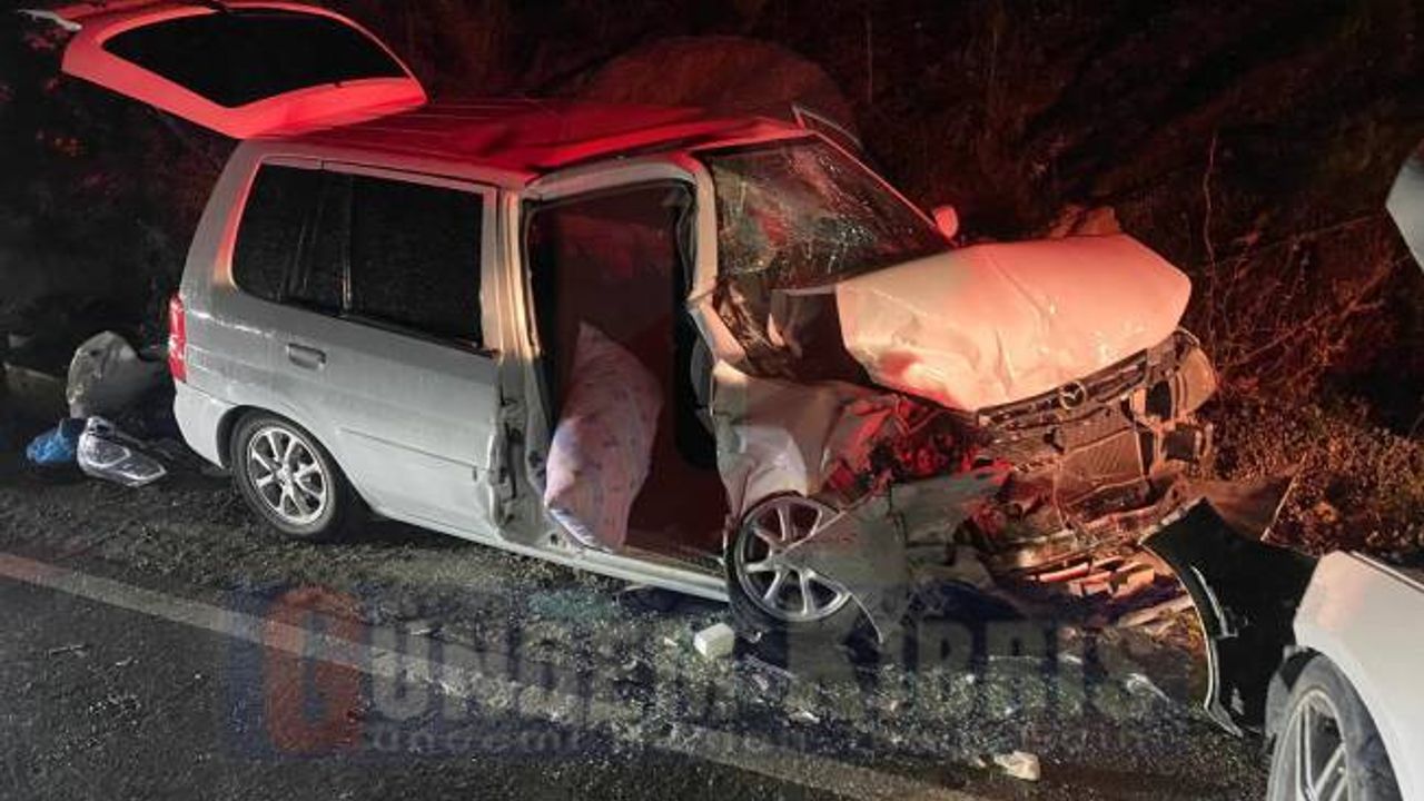 Girne-Tatlısu ana yolunda feci kaza: 1 kişi yaşamını yitirdi