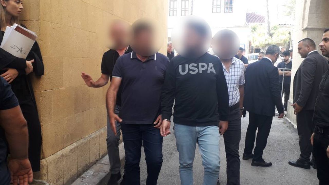 Çatalköy'de adam kaçırma ve darp: 4 zanlı mahkemeye çıkarıldı