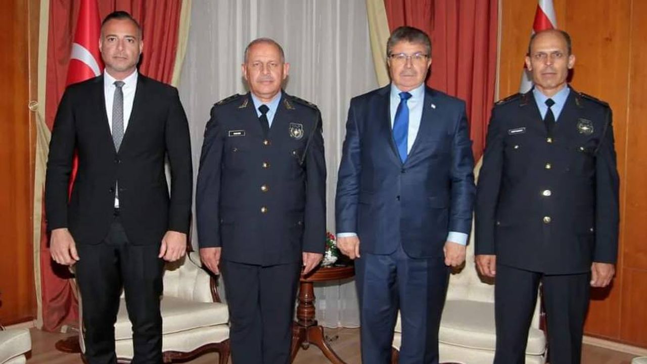 Başbakan Üstel, Polis Genel Müdürü Kuni ile Birinci Yardımcısı Beşerler'i kabul etti