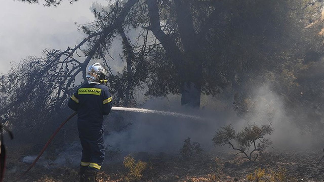 Yunanistan'da son 24 saatte 46 orman yangını çıktı