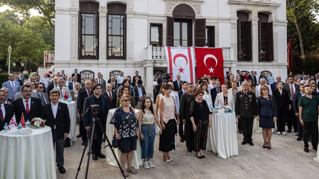 20 Temmuz Barış ve Özgürlük Bayramı, İstanbul'da resepsiyonla kutlandı
