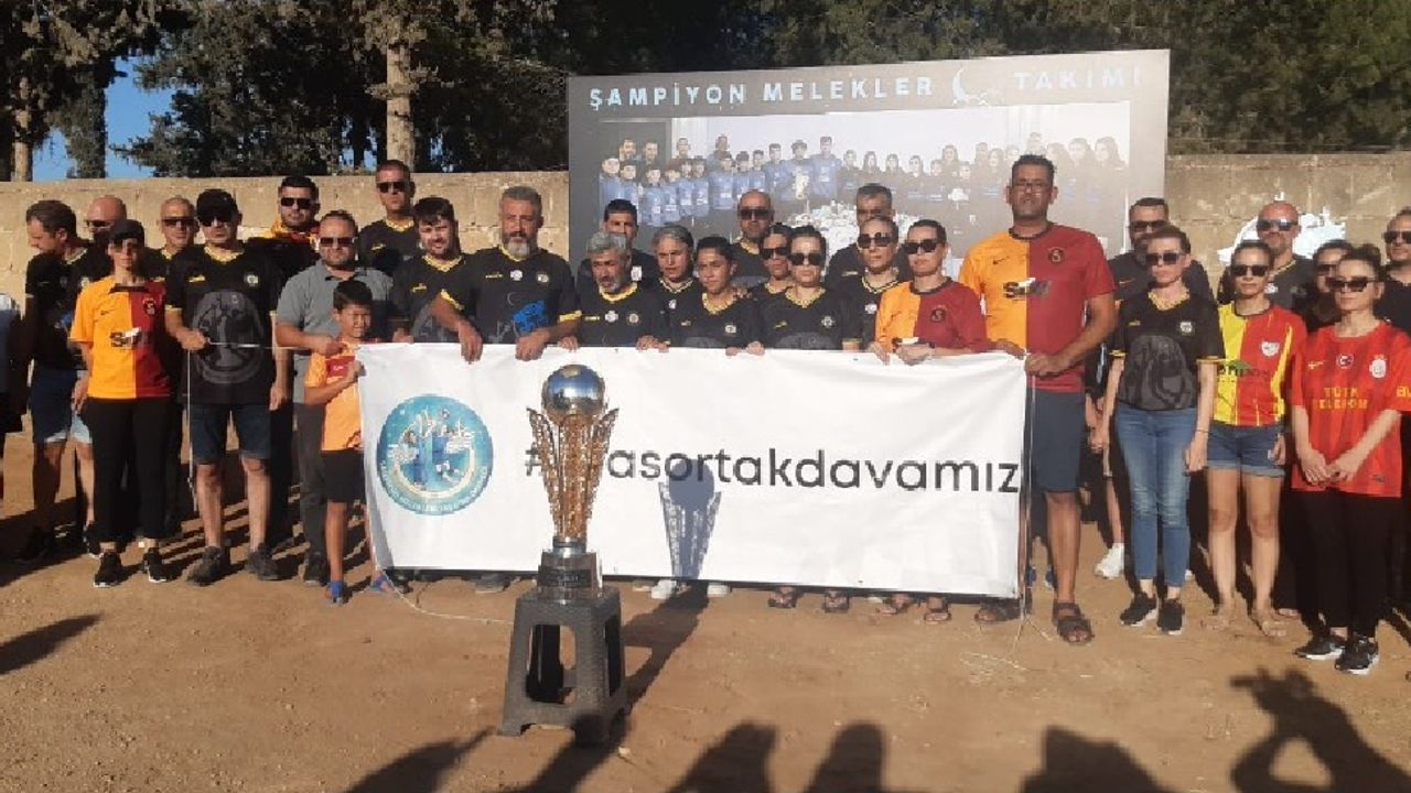 KKTC Galatasaray Taraftar Derneği Şampiyon Melekleri unutmadı