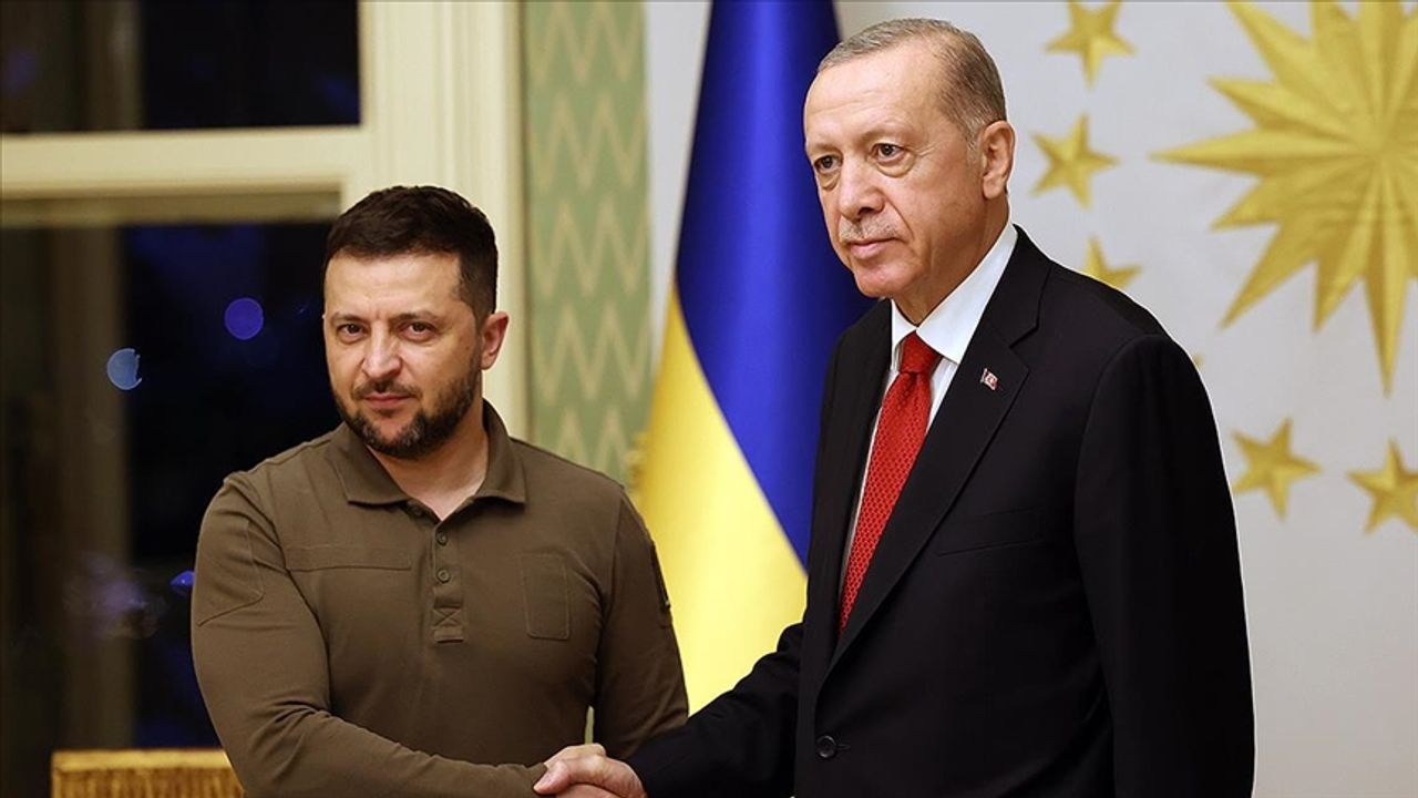 Erdoğan ile Ukrayna Devlet Başkanı Zelenskiy'nin görüşmesi başladı