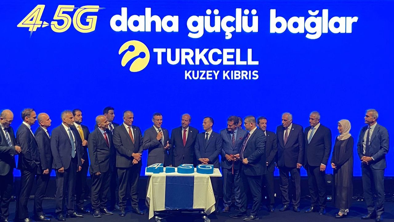 Turkcell 4,5G tanıtım lansmanı gerçekleştirildi