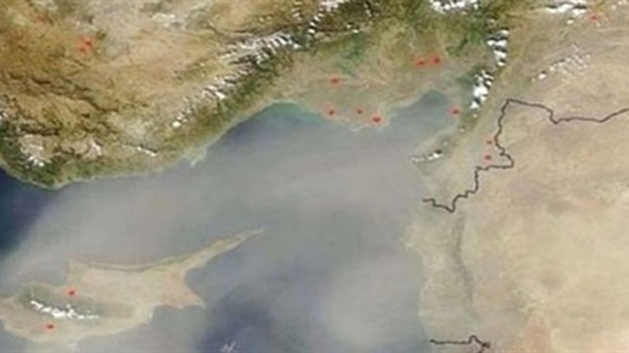 Orta Doğu’dan gelen toz bölgede hava kirliliği yaratıyor