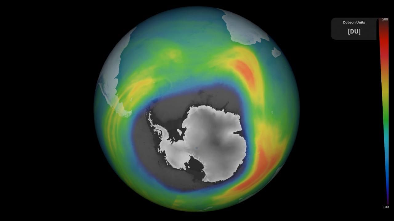 Ozon tabakasındaki delik en büyük genişliklerinden birine ulaştı