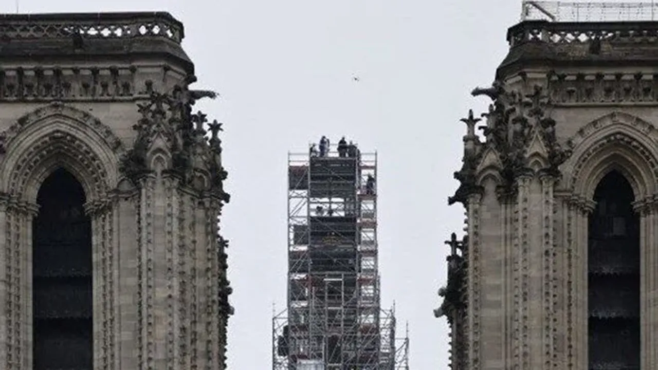 Notre Dame Katedrali 760 milyon dolarlık restorasyonun ardından önümüzdeki yıl açılıyor