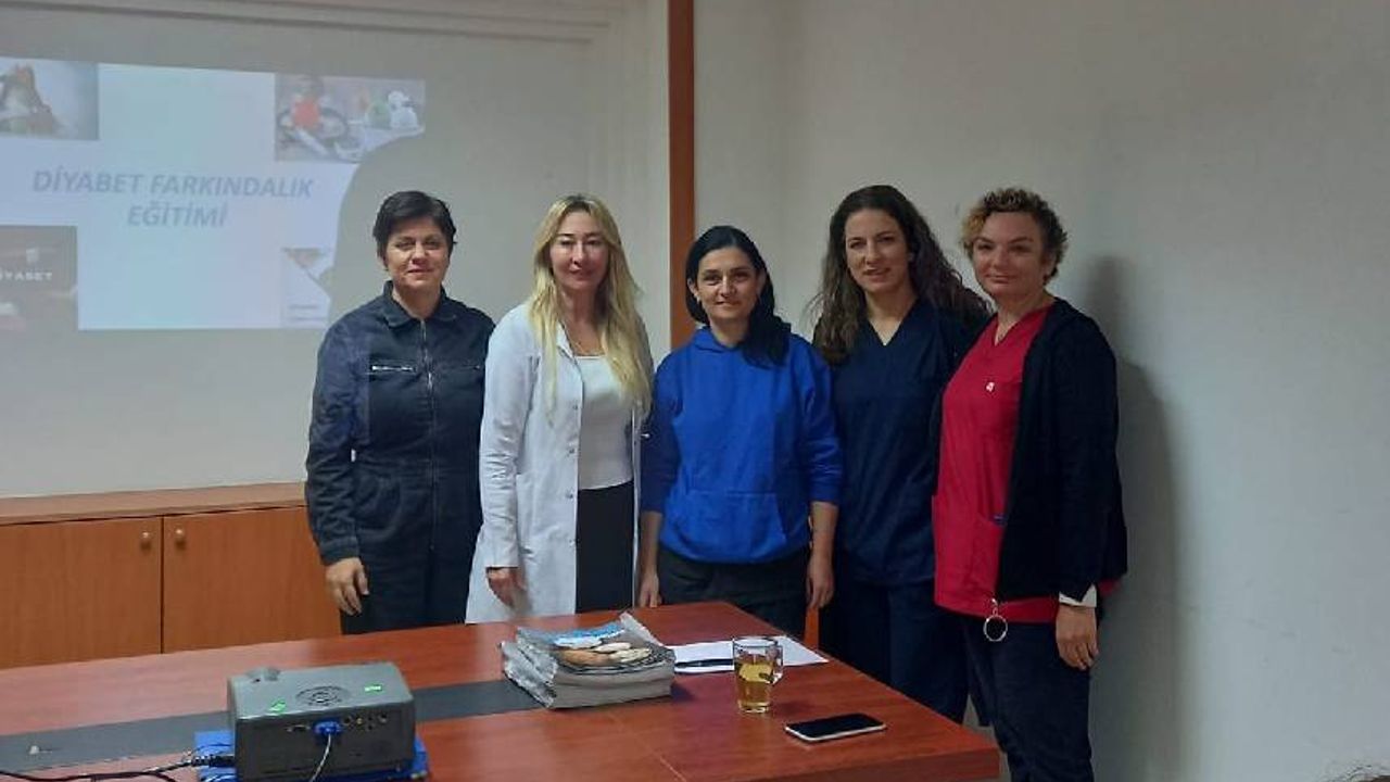 Girne Dr. Akçiçek Hastanesi’nde diyabet farkındalık eğitimleri başladı