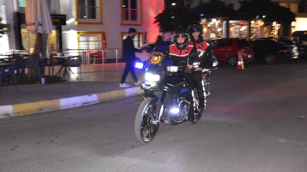 Girne’de motorlu polis timleri göreve başladı
