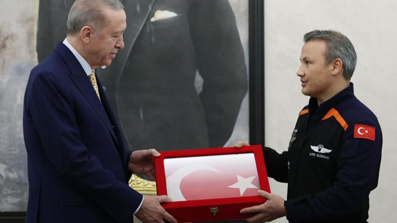 Erdoğan, Gezeravcı'yı kabul etti