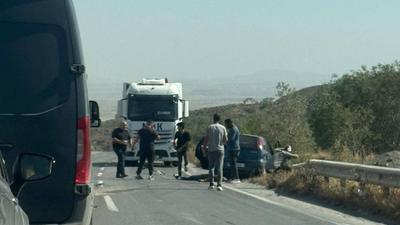 Dağyolu’nda kaza… 1 yaralı!