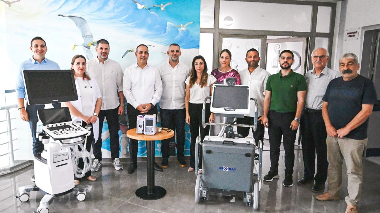 Ülker Lefkoşa Maratonu’nun geliri ile tıbbı cihazlar alındı